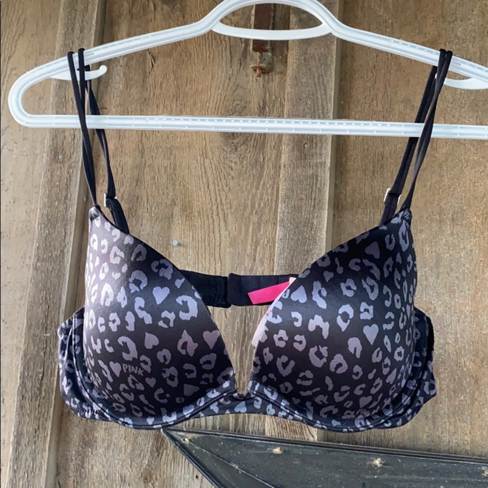 Pink Victoria Secret push up bra size 36B